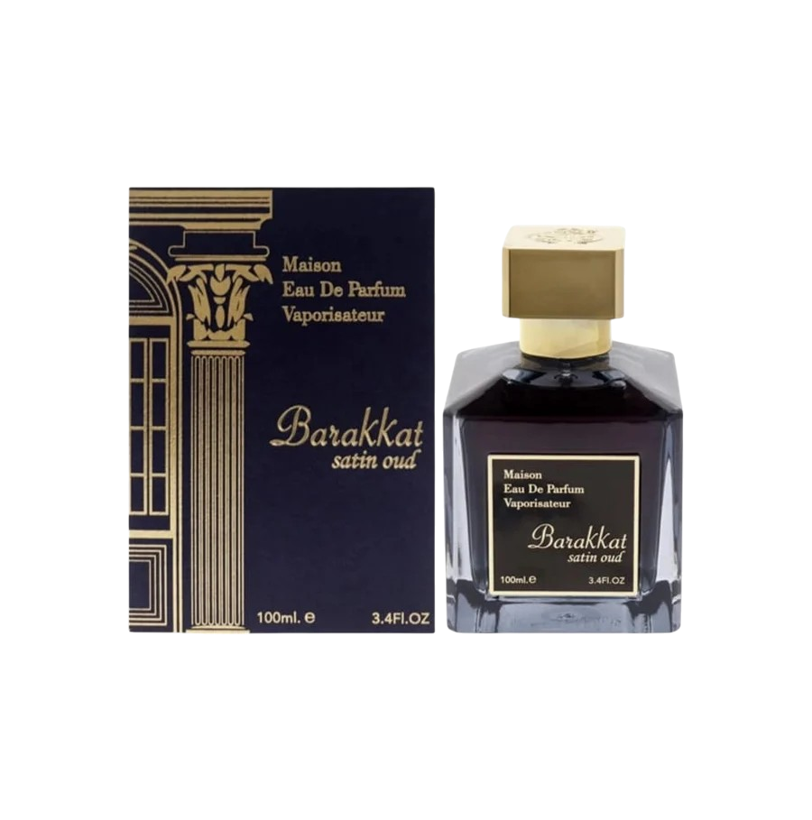 Fragrance world Barakkat Satin Oud perfume