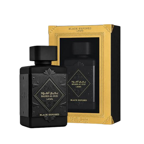 Lattafa Perfumes Badee Al Oud Black Exposed perfume